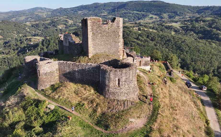 Château de Calmont d'Olt, France